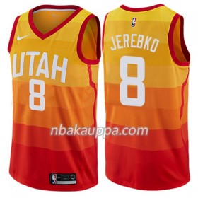 Utah Jazz Jonas Jerebko 8 Nike City Edition Pelipaidat Swingman - Miesten
